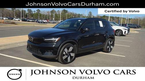 Onyx Black Metallic 2023 Volvo XC40 Recharge Pure Electric Twin Ultimate