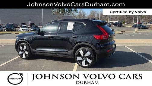 Onyx Black Metallic 2023 Volvo XC40 Recharge Pure Electric Twin Ultimate