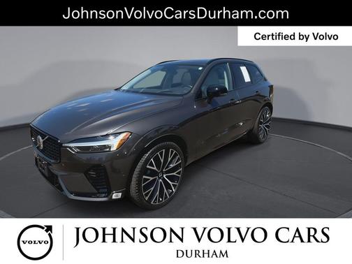 Platinum Grey Metallic 2023 Volvo XC60 B5 Ultimate Dark Theme