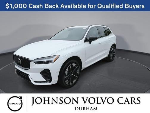 Crystal White Metallic 2026 Volvo XC60 B5 Plus