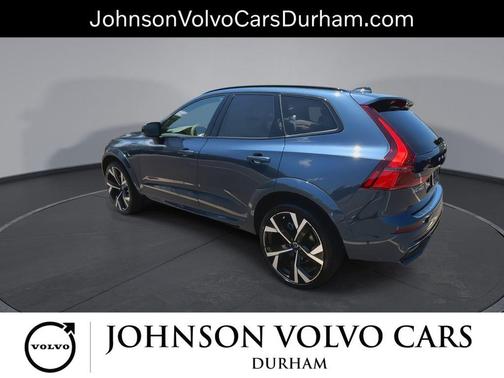 Denim Blue Metallic 2026 Volvo XC60 Plug-In Hybrid Ultra, T8 AWD Electric/Gasoline, Dark