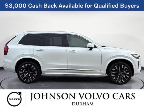 2026 Volvo XC90 Ultra, B6 AWD Gas (mild hybrid), Gasoline, Bright, 7 Seats