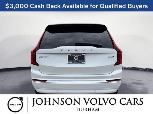 2026 Volvo XC90 Ultra, B6 AWD Gas (mild hybrid), Gasoline, Bright, 7 Seats