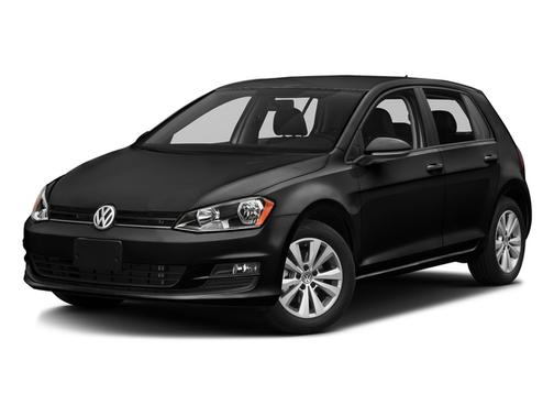 Black 2016 Volkswagen Golf TSI S 4-Door