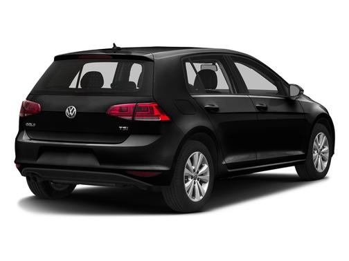 Black 2016 Volkswagen Golf TSI S 4-Door