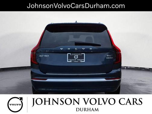 Denim Blue Metallic 2026 Volvo XC90 Plus, B6 AWD Gas (mild hybrid), Gasoline, Bright, 7 Seats