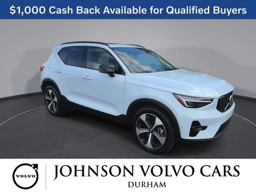 Cloud Blue 2026 Volvo XC40 Plus, B5 AWD Gas (mild hybrid), Dark
