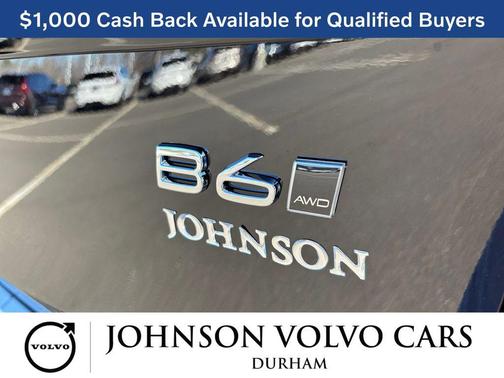 Onyx Black Metallic 2026 Volvo XC90 Ultra, B6 AWD Gas (mild hybrid), Gasoline, Bright, 7 Seats