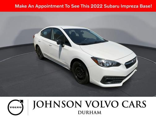 Crystal White Pearl 2022 Subaru Impreza Base