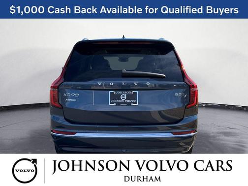 Denim Blue Metallic 2026 Volvo XC90 Ultra, B5 AWD Gas (mild hybrid), Gasoline, Bright, 6 Seats
