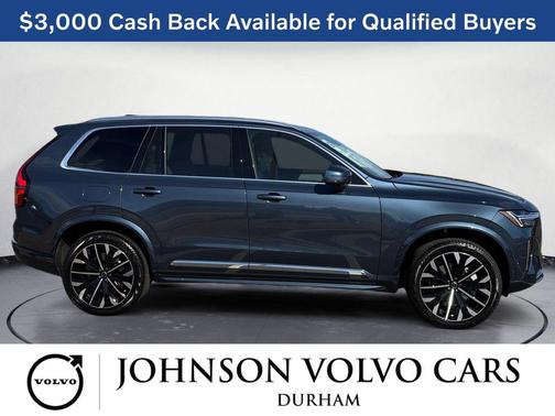 2026 Volvo XC90 Ultra, B5 AWD Gas (mild hybrid), Gasoline, Bright, 6 Seats