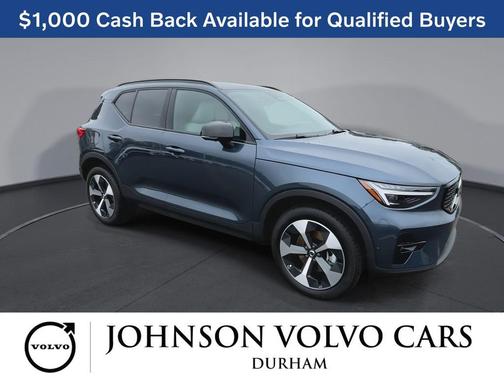 Denim Blue 2026 Volvo XC40 Plus, B5 AWD Gas (mild hybrid), Dark