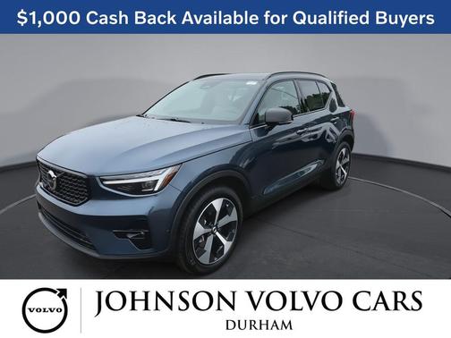 Denim Blue 2026 Volvo XC40 Plus, B5 AWD Gas (mild hybrid), Dark