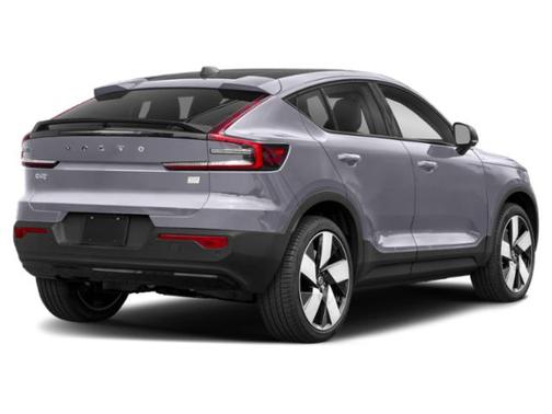 Silver Dawn Metallic 2023 Volvo C40 Recharge Pure Electric Twin Ultimate