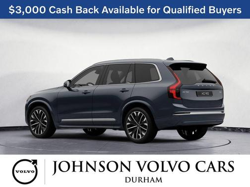 2026 Volvo XC90 Plus, B6 AWD Gas (mild hybrid), Gasoline, Bright, 6 Seats