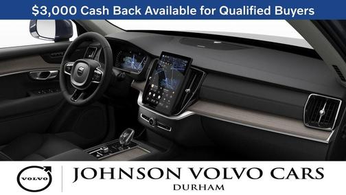 2026 Volvo XC90 Plus, B6 AWD Gas (mild hybrid), Gasoline, Bright, 6 Seats