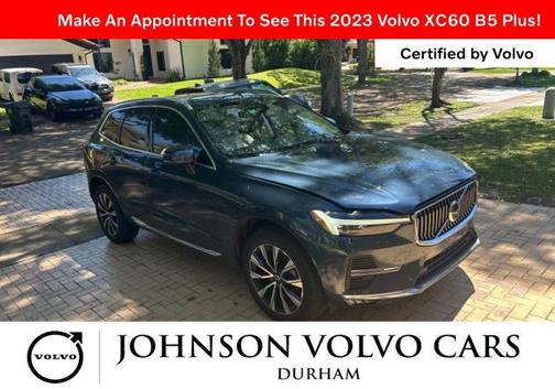 Denim Blue Metallic 2023 Volvo XC60 B5 Plus Bright Theme