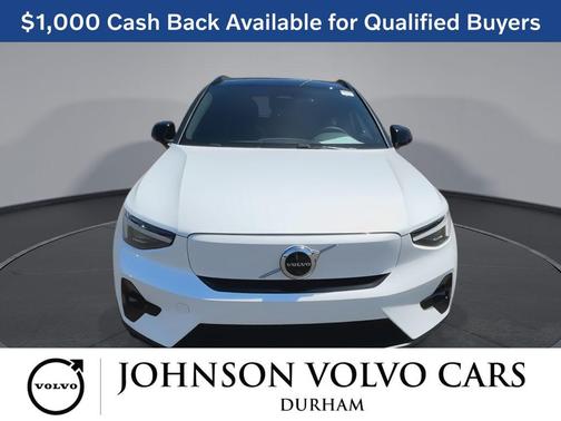 Crystal White Pearl 2026 Volvo EX40 Plus, Single Motor Extended Range, Fully electric
