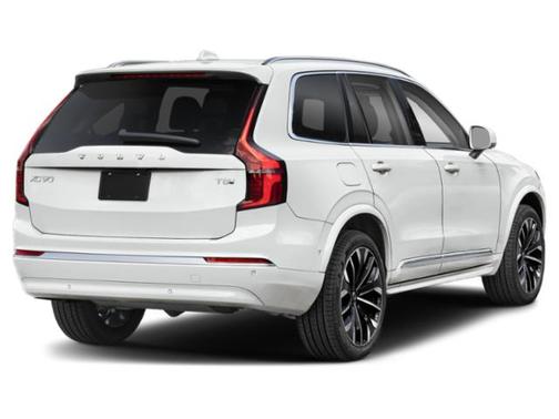 Crystal White Pearl 2026 Volvo XC90 Plug-In Hybrid Plus, T8 AWD, Electric/Gasoline, Bright, 7 Seats