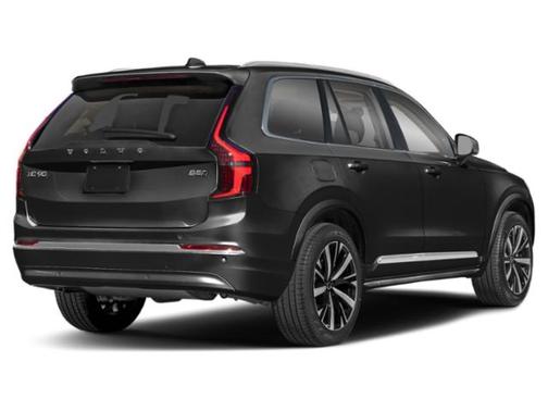 Onyx Black Metallic 2026 Volvo XC90 Plus, B6 AWD Gas (mild hybrid), Gasoline, Bright, 6 Seats