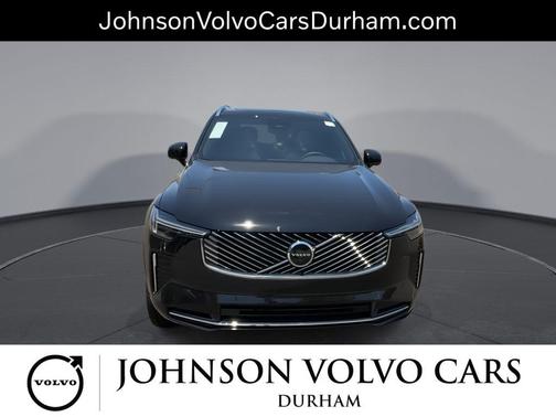 Onyx Black Metallic 2026 Volvo XC90 Plus, B6 AWD Gas (mild hybrid), Gasoline, Bright, 6 Seats