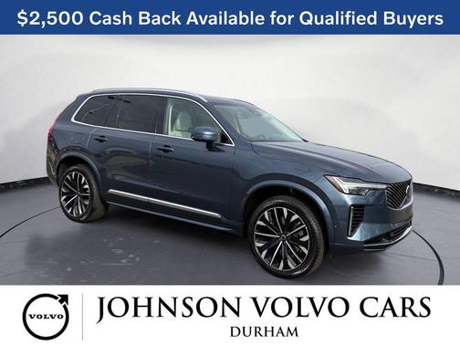 2026 Volvo XC90 Ultra, B6 AWD Gas (mild hybrid), Gasoline, Bright, 6 Seats