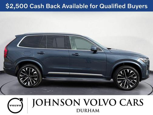 2026 Volvo XC90 Ultra, B6 AWD Gas (mild hybrid), Gasoline, Bright, 6 Seats