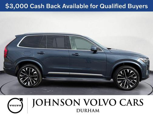 2026 Volvo XC90 Ultra, B6 AWD Gas (mild hybrid), Gasoline, Bright, 6 Seats