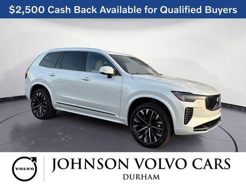 2026 Volvo XC90 Ultra, B6 AWD Gas (mild hybrid), Gasoline, Bright, 7 Seats