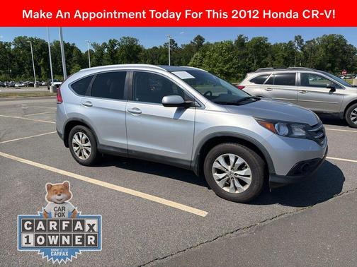 Alabaster Silver Metallic 2012 Honda CR-V EX-L