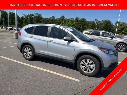 Alabaster Silver Metallic 2012 Honda CR-V EX-L