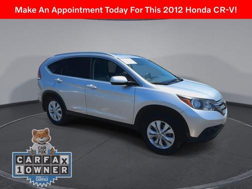 Alabaster Silver Metallic 2012 Honda CR-V EX-L