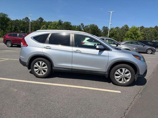 Alabaster Silver Metallic 2012 Honda CR-V EX-L