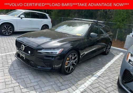 Onyx Black Metallic 2024 Volvo V60 Recharge Plug-In Hybrid Polestar