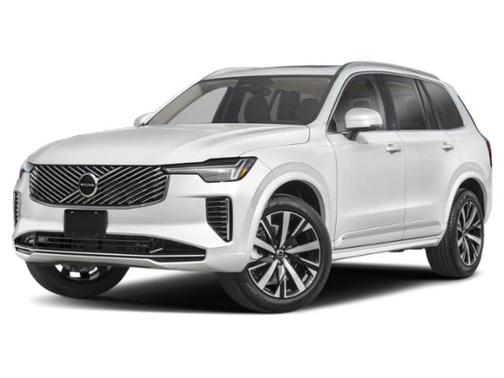 Crystal White Pearl 2026 Volvo XC90 Plus, B6 AWD Gas (mild hybrid), Gasoline, Bright, 7 Seats