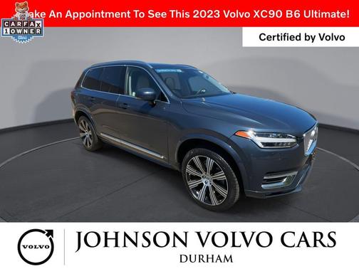 Denim Blue Metallic 2023 Volvo XC90 B6 Ultimate 6-Seater