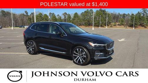 Onyx Black Metallic 2023 Volvo XC60 B5 Ultimate Bright Theme