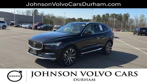 Onyx Black Metallic 2023 Volvo XC60 B5 Ultimate Bright Theme