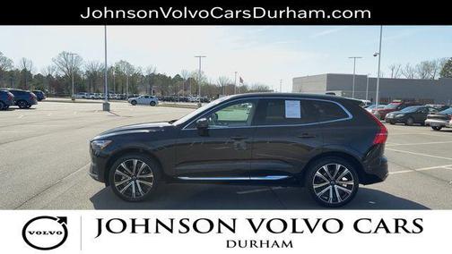 Onyx Black Metallic 2023 Volvo XC60 B5 Ultimate Bright Theme