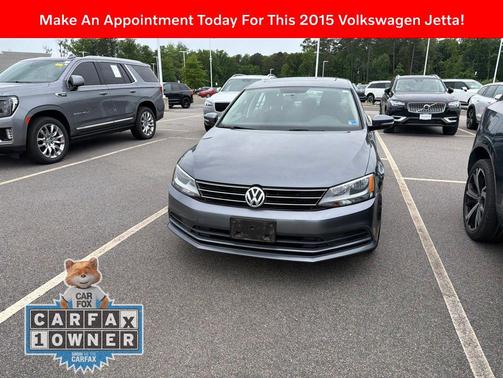 Platinum Gray Metallic 2015 Volkswagen Jetta Auto SE w/Connectivity