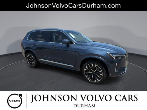Denim Blue Metallic 2026 Volvo XC90 Ultra, B6 AWD Gas (mild hybrid), Gasoline, Bright, 7 Seats