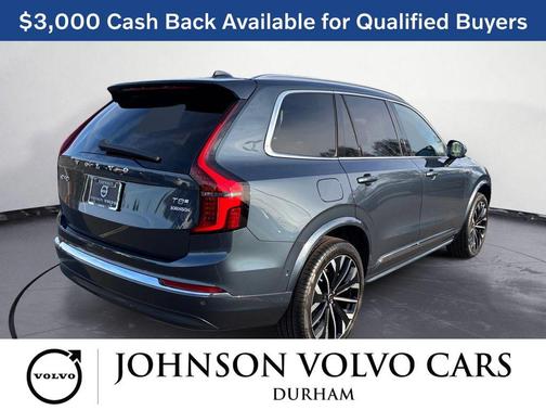 2026 Volvo XC90 Plug-In Hybrid Plus, T8 AWD, Electric/Gasoline, Bright, 7 Seats