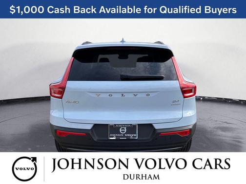 Cloud Blue 2026 Volvo XC40 Plus, B4 FWD Gas (mild hybrid), Dark