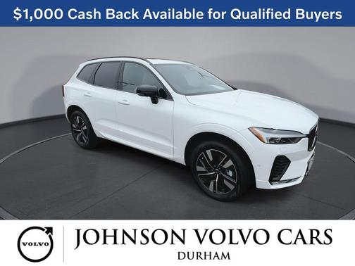 Crystal White Metallic 2026 Volvo XC60 B5 Plus
