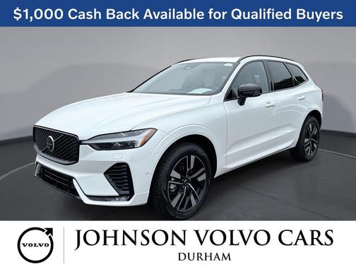 Crystal White Metallic 2026 Volvo XC60 B5 Plus