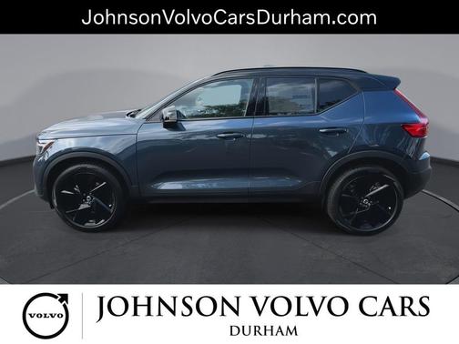Denim Blue 2026 Volvo XC40 Black Edition Ultra, B5 AWD Gas (mild hybrid)