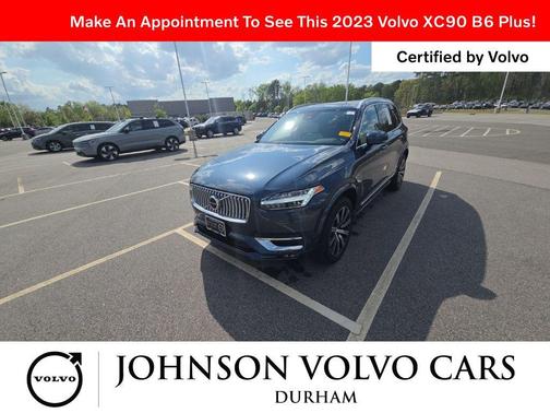 Denim Blue Metallic 2023 Volvo XC90 B6 Plus 7-Seater