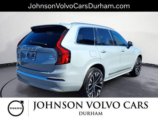Vapour Grey Metallic 2026 Volvo XC90 Plus, B6 AWD Gas (mild hybrid), Gasoline, Bright, 7 Seats