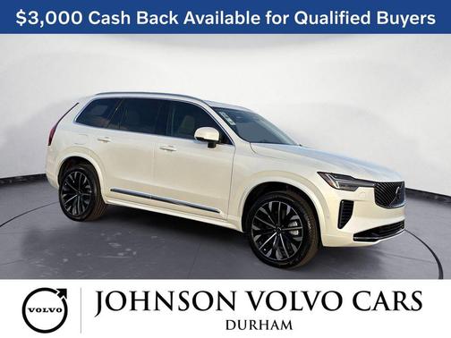 2026 Volvo XC90 Ultra, B6 AWD Gas (mild hybrid), Gasoline, Bright, 7 Seats