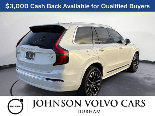 2026 Volvo XC90 Ultra, B6 AWD Gas (mild hybrid), Gasoline, Bright, 7 Seats